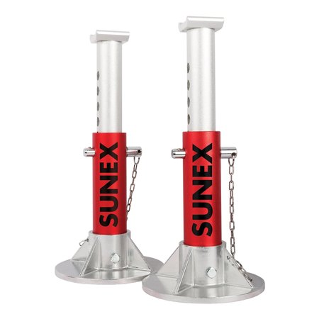 SUNEX JACK STANDS ALUMINUM 3T SU1003AJ